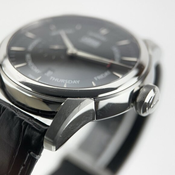 Oris Artelier Pointer Stainless Steel Black Dial 44mm Automatic Mens Watch 7666 - Picture 4 of 8